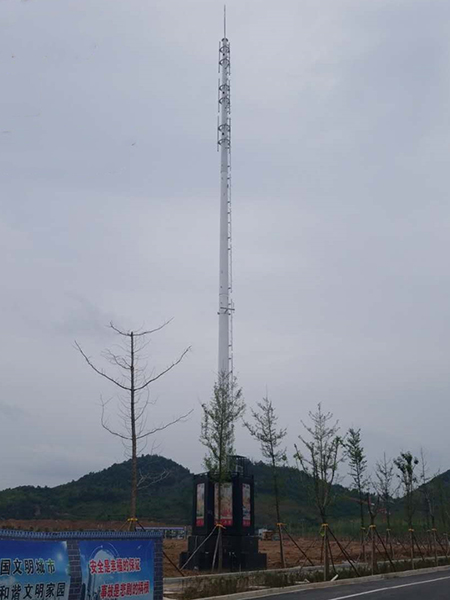5g美化通信塔施工
