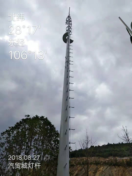 55米通信角鋼塔基礎