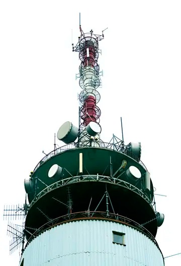 5g單管通信塔45米