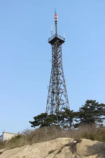 5g單管通信塔35米