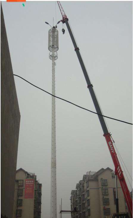 通信塔鋼結構塔基施工