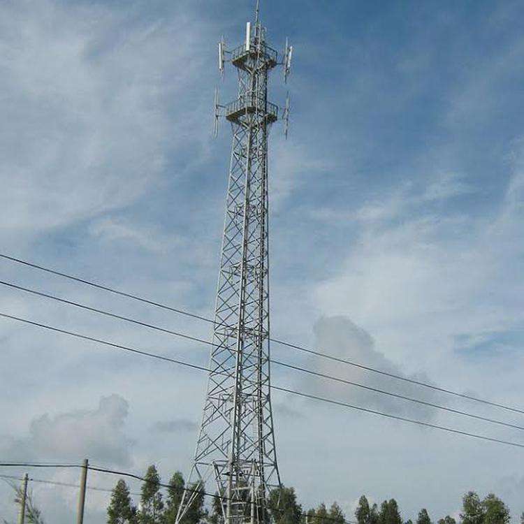 80米高角鋼通信塔重量