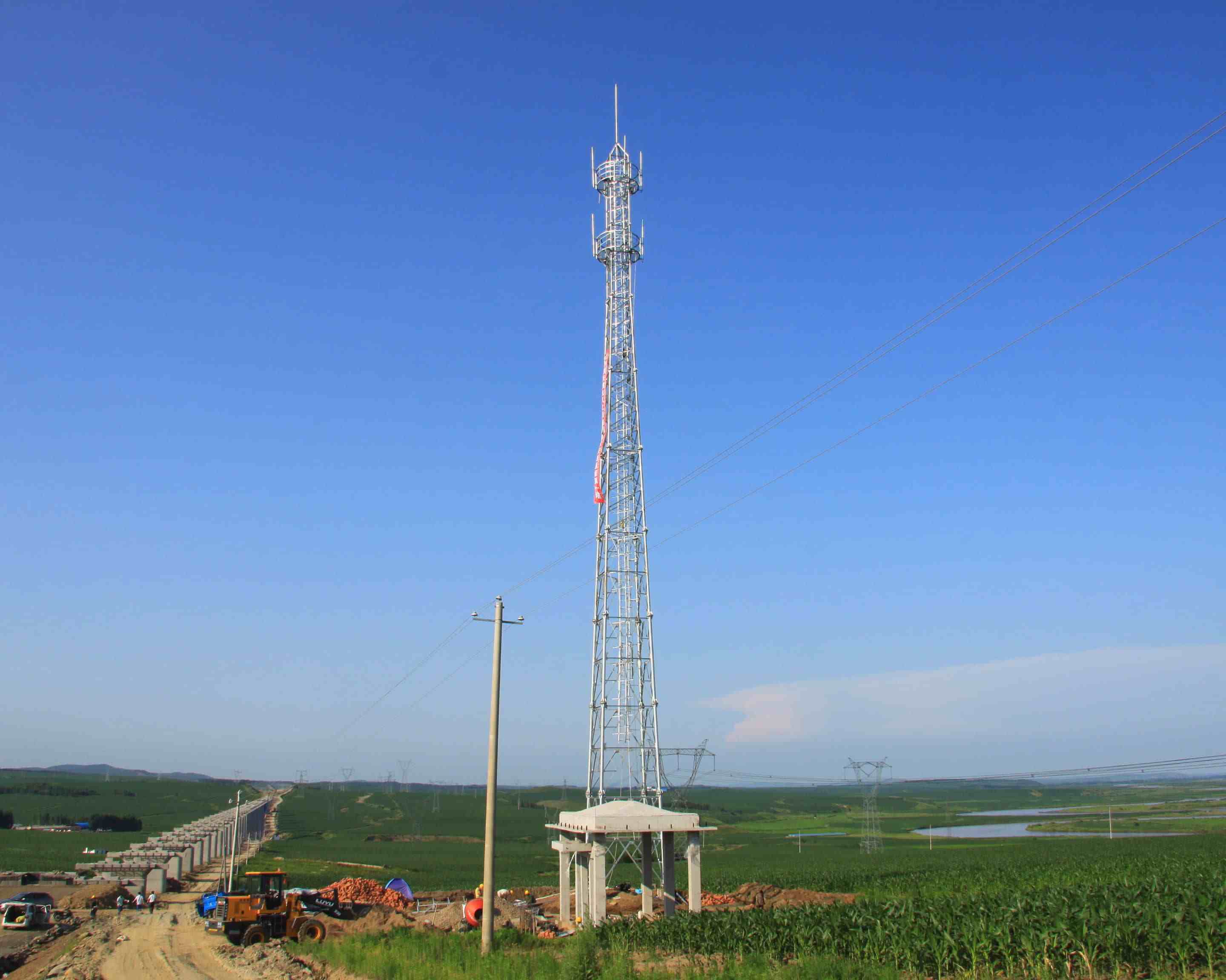 30米單管通訊塔多少