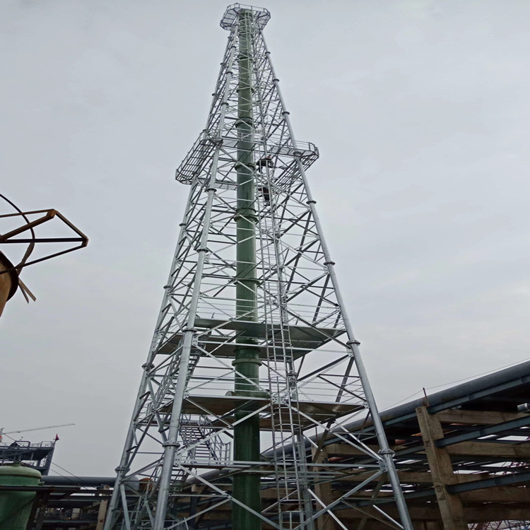 煙囪塔架圖紙dwg