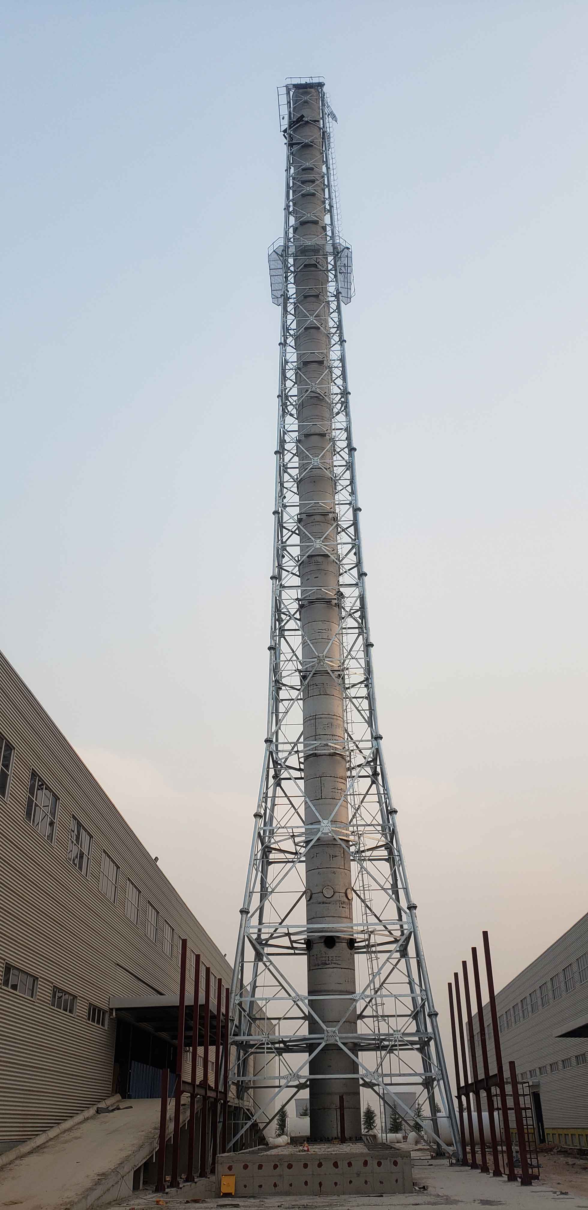 鋼結構煙囪塔型號