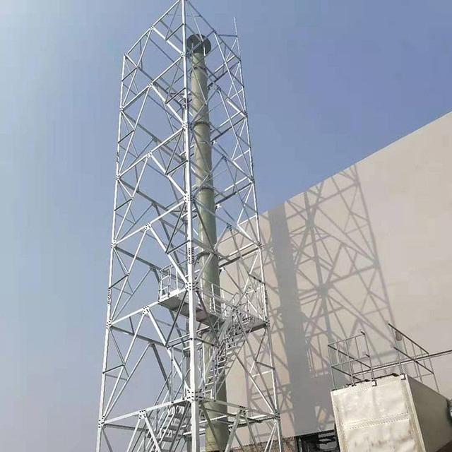 角鋼煙囪塔預埋圖紙解