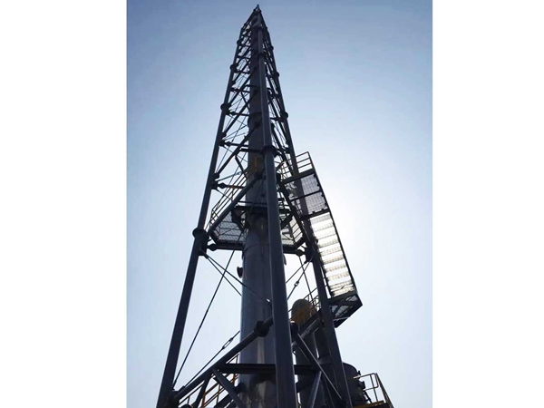 煙囪塔架平面圖