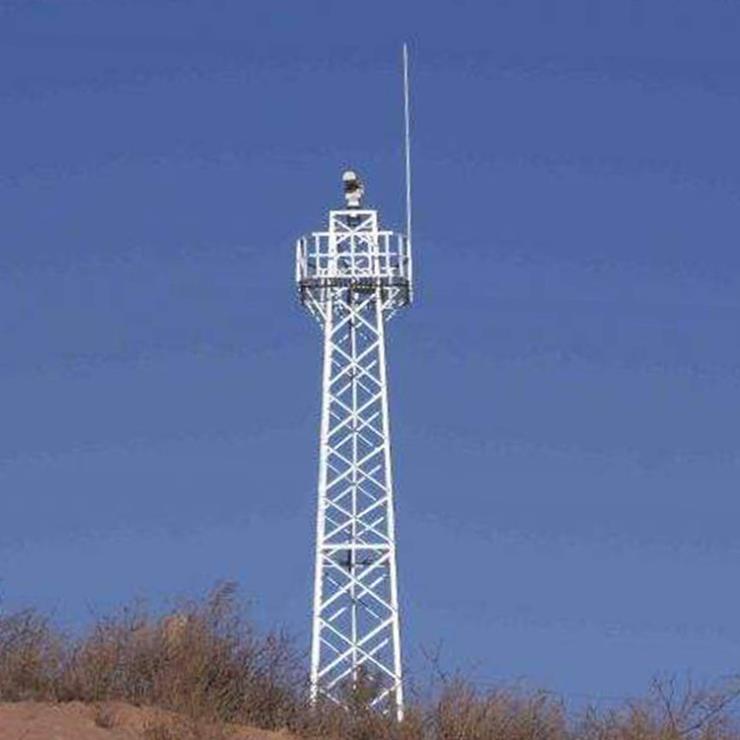12米角鋼監控塔