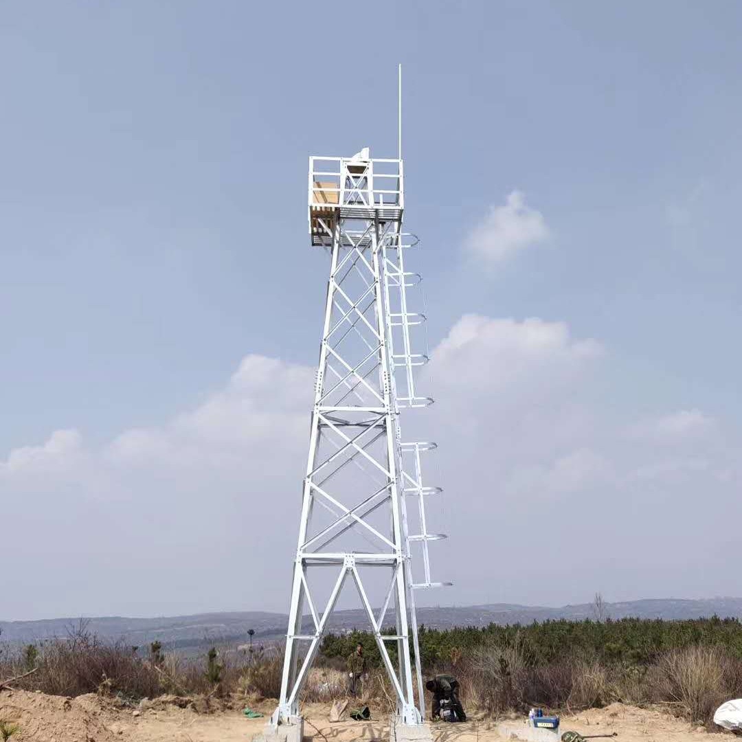 12米角鋼監控塔廠家