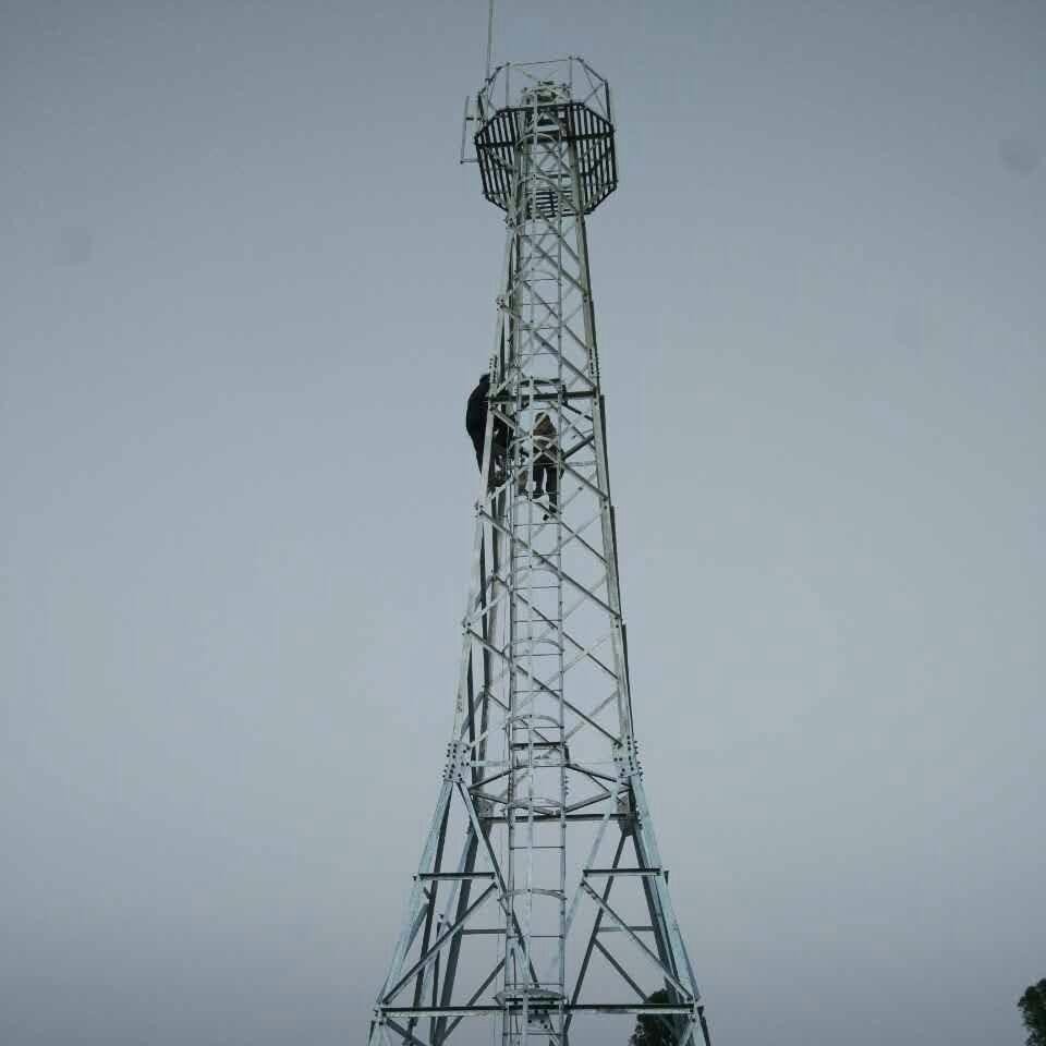 50米角鋼監控塔生產
