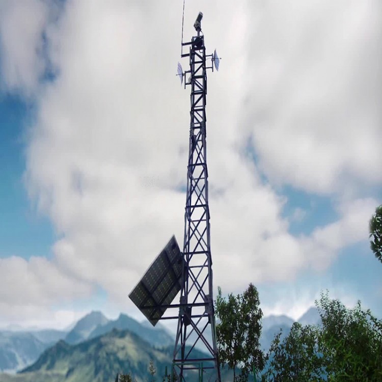 80米草原監控塔生產
