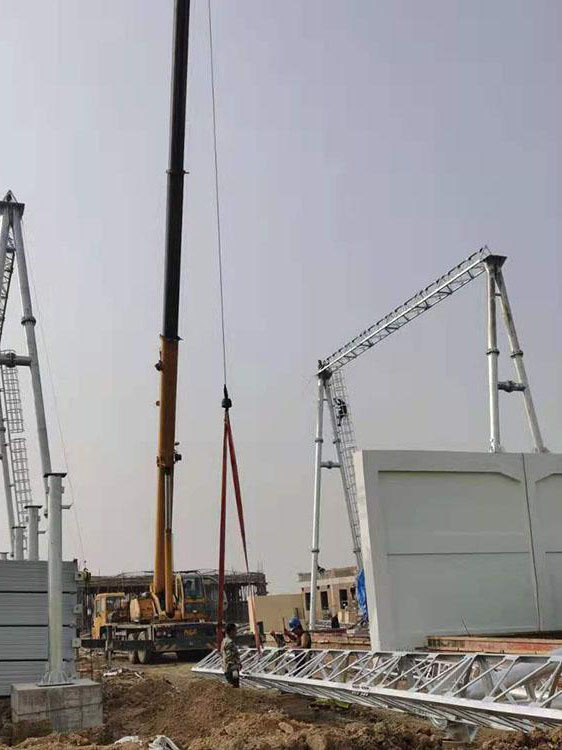 電力塔基礎施工大概報